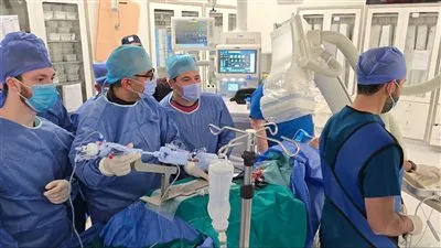 الصحة: نجاح عملية لمريضة تعاني من ارتجاع شديد في الصمام الميترالي بمستشفى العاصمة الإدارية 