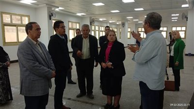 	تمهيدا لافتتاحه.. رئيس جامعة بنها يتفقد مبنى المعامل المركزية بكفر سعد