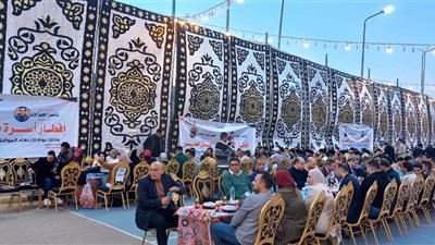 رئيس جامعة بنها يشارك فى حفل إفطار أسرة طلاب من أجل مصر