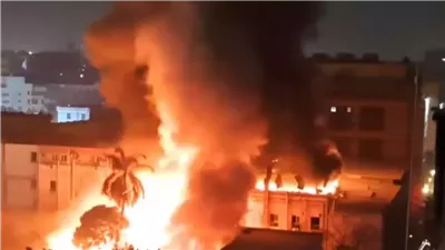 السيطرة على حريق نشب بمخزن مقرمشات بالقليوبية