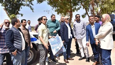 محافظ الأقصر يتفقد مسارات تنفيذ مشروع ازدواج خط طرد الحبيل وإنشاء خط تانى قطر 1200 مم