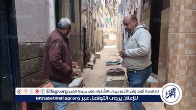  تركيب بلاط الإنترلوك بشوارع مركز أبوتيج بأسيوط 