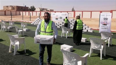 محافظ أسوان: توزيع 8،910 وجبة إفطار و4،100 كرتونة غذائية وترميم 30 منزلًا