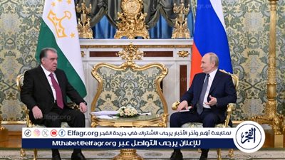  بوتين: روسيا شريك رئيسي لطاجيكستان