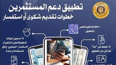 وزارة الصناعة تطلق تطبيقًا على الهاتف المحمول لوحدة خدمة ودعم المستثمرين تحت مسمى