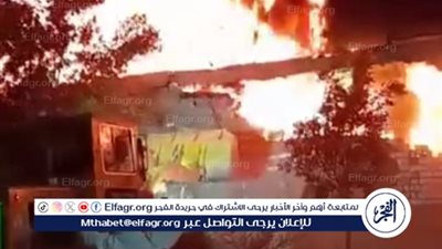 حريق هائل يلتهم مخزن أجهزة كهربائية بالمنيا.. والحماية المدنية تسيطر عليه