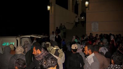 جنازة الطفل محمد ضحية سقوط سقف حجرة الدروس الخصوصية في بني عبيد بالدقهلية 