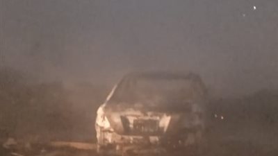 انتداب المعمل الجنائي لمعرفة أسباب حريق جراج الخصوص