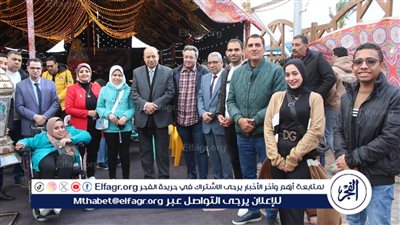 رئيس جامعة المنصورة يُشارك أبناء الجامعة من ذوي الهمم إفطار رمضان