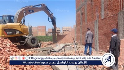 إزالة 32 حالة تعدي على أراضي أملاك دولة بمركزي القوصية والبداري بأسيوط 