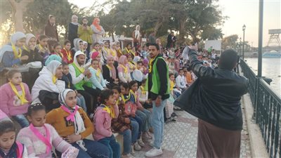 محافظ القليوبية يتابع فرحة حفل إفطار الأطفال اليتامى بقرية أجهور الكبرى