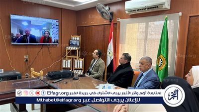 عبر تقنية الفيديو كونفرانس قيادات تعليم الدقهلية تشهد اجتماع مخاطر الهجرة غير الشرعية