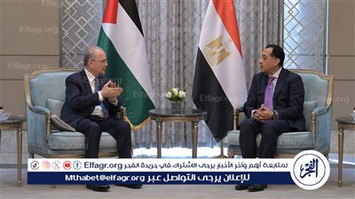 عاجل| رئيس الوزراء يستقبل نظيره الفلسطيني لبحث جهود إعادة إعمار غزة