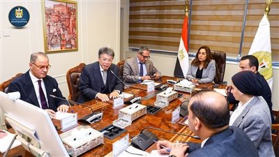 محافظ جنوب سيناء يشارك مع وزيرة التنمية المحلية في اجتماع متابعة افتتاح المتحف المصري الكبير