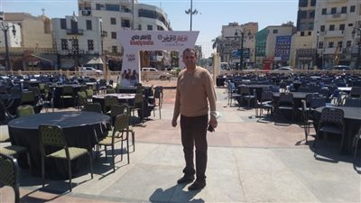 رئيس مدينة الأقصر يتابع الاستعدادات النهائيه لتجهيز الإفطار الجماعي تحت شعار « الأقصر على مائدة واحدة»