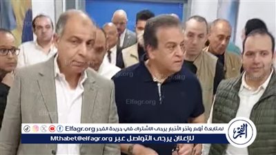 وزير الصحة ومحافظ المنيا يتفقدان مستشفى العدوة المركزي