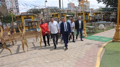 محافظ المنوفية يتفقد حدائق مصر و30 يونيه بشبين الكوم للاطمئنان على الجاهزية الكاملة لاستقبال المواطنين