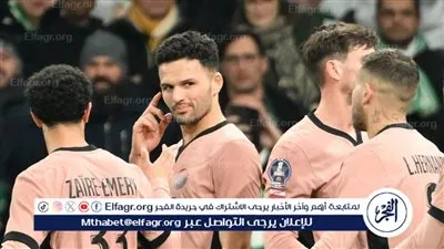 باريس سان جيرمان يكتسح سانت اتيان بسداسية في الدوري الفرنسي