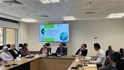 وزارة البيئة تترأس اجتماع مجموعة عمل اعداد نظام الرصد والإبلاغ والتحقق (MRV) 