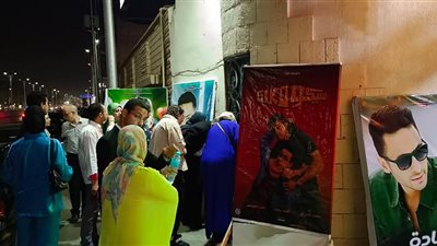 بالصور.. استعدادات مسرح البالون لحفل الميجا ستار حمادة هلال 