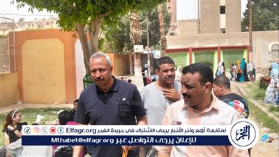 رئيس مركز أبوتيج بأسيوط يتفقد سير العمل بحديقة ناصر خلال إجازة عيد الفطر المبارك 
