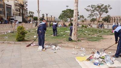 خلال إجازة عيد الفطر.. رفع ٤٥ طن قمامة وتراكمات بشوارع الأقصر
