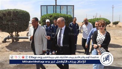 زيارة مفاجئة لرئيس مياه أسيوط للمنطقة الصناعية بعرب العوامر بمركز أبنوب 