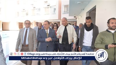 محافظ أسيوط يتفقد نادى الشبان العالمية الواي بحى شرق 