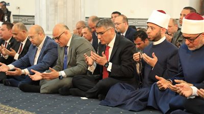 محافظ القليوبية يشارك بالعيد القومي لمحافظة الجيزة