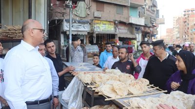 محافظ القليوبية يتفقد أسواق الخضروات والفاكهه بمدينة الخصوص - صور