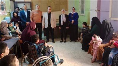 وكيل الشباب بالفيوم يفتتح مركز التخاطب وتنمية المهارات والتكامل الحسي بمركز شباب الحلافي 