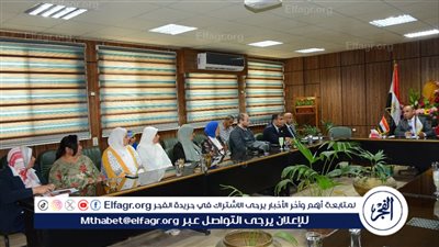 جامعة أسيوط تناقش مشروع إنشاء الحديقة النباتية داخل الحرم الجامعي 