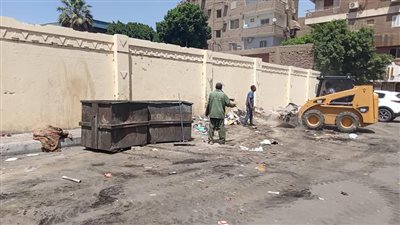رفع 4 طن تراكمات خلال حملة نظافة بشوارع الأقصر