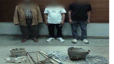 عمق 9 متر..سقوط تشكيل عصابى بتهمة التنقيب عن الآثار بمصر القديمة