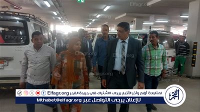 سكرتير عام أسيوط يتفقد موقف أبنوب للسيارات الأجرة