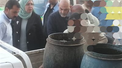 ضبط 400 كيلو من أسماك السردين المملحة ولحوم فاسدة بالمنوفية