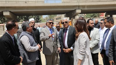 محافظ الجيزة يتفقد أعمال التطوير بالشوارع المحيطة بمستشفى بولاق الدكرور قبل الافتتاح