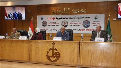 محافظ القليوبية يترأس ندوة توعوية عن مبادرة الحوافز والتسهيلات الضريبة