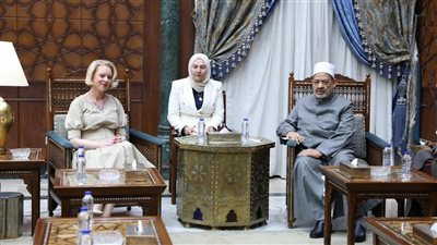 شيخ الأزهر يستقبل رئيسة البرلمان السلوفيني بمقرِّ مشيخة الأزهر