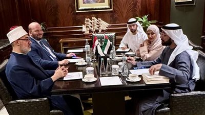 مفتي الجمهورية يلتقي رئيس جامعة محمد بن زايد لبحث سُبل التعاون