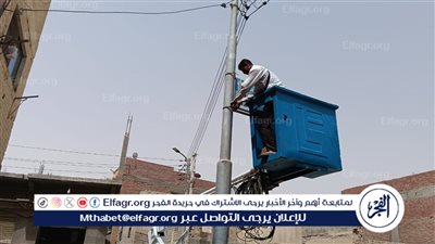 إزالة 27 لافته وإعلان غير مرخص بقريتي باقور والزرابي بأبوتيج فى أسيوط 