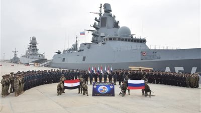 ختام فعاليات التدريب البحرى المشترك المصرى الروسى 