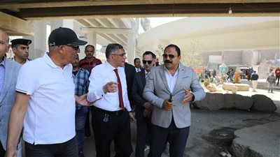 محافظ الجيزة يتفقد أعمال التطوير بالشوارع المحيطة بمستشفى وقسم بولاق الدكرور