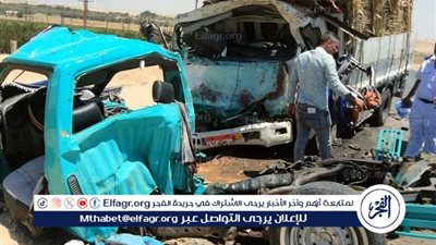 ارتفاع عدد مصابى حادث صحراوى ملوى جنوب المنيا ل 25مصاب و8وفيات
