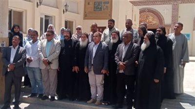 رئيس مدينة أرمنت بالأقصر يقدم التهنئة للأخوة الأقباط بمناسبة عيد القيامة المجيد