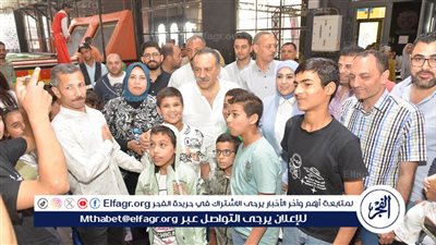 محافظ أسيوط يشارك أطفال داري الحنان والصفا الاحتفال بشم النسيم