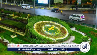 ساعة الزهور تتلألأ من جديد.. الإسكندرية تستعيد ميدانها التاريخي في شم النسيم