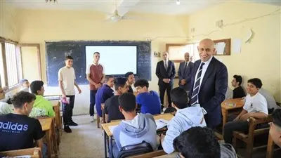 وزير التعليم يتفقد مدارس محافظة الشرقية فى جولة مفاجئة