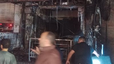 السيطرة على حريق نشب بمحل مشويات بقليوب