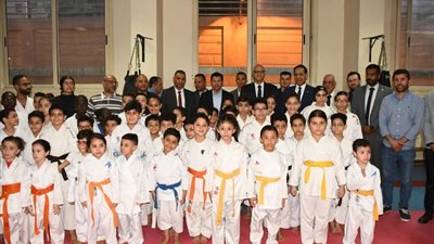 وزير الرياضة يفتتح عددًا من المشروعات الجديدة بمركز التنمية الشبابية بشبرا الخيمة